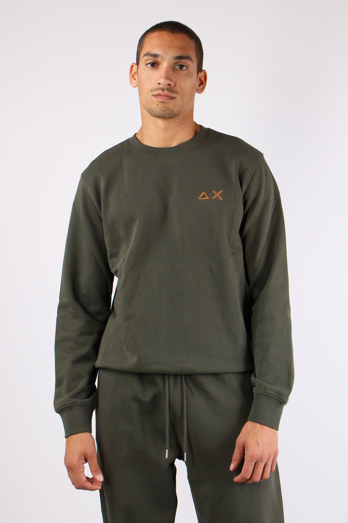 Felpa Girocollo Militare-2