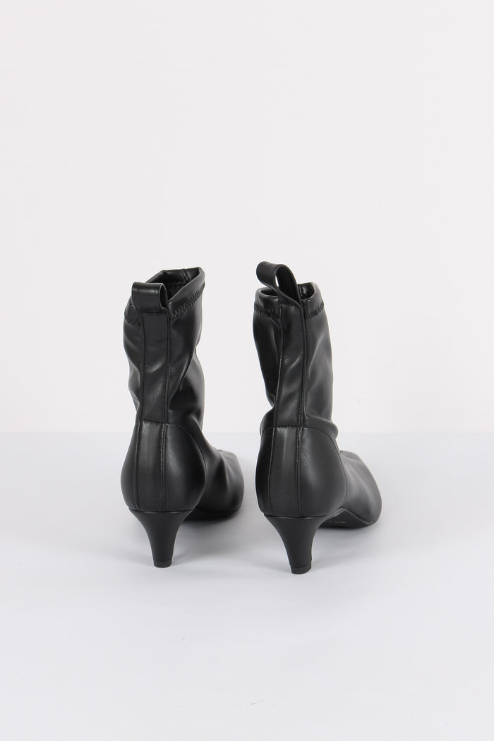 Tronchetto Gambale Stretch Nero-3