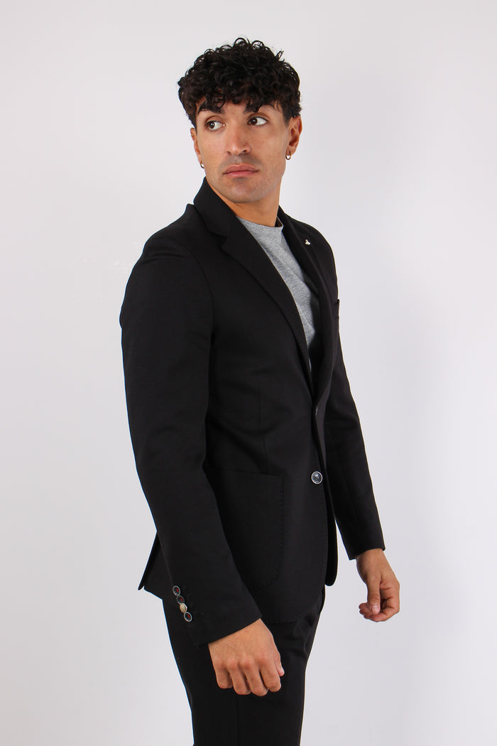 Giacca Punto Milano Nero-4