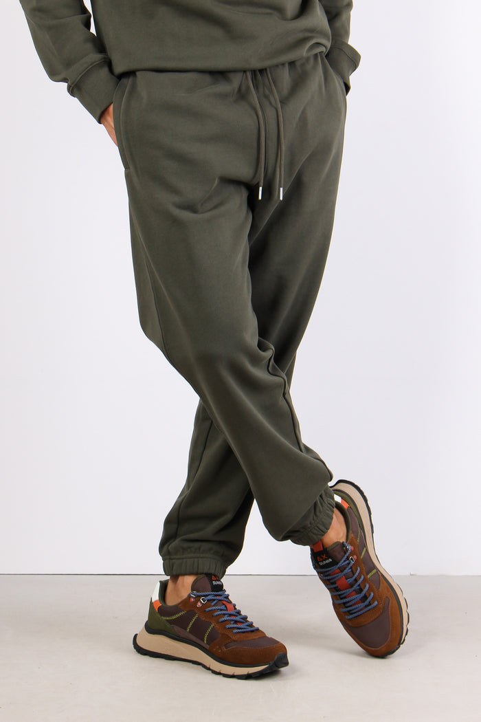Pantalone Felpa Militare-3