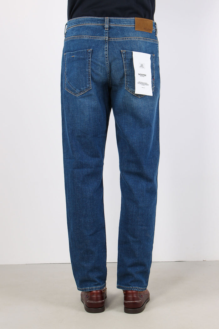 Denim Tapered Denim Medio-4