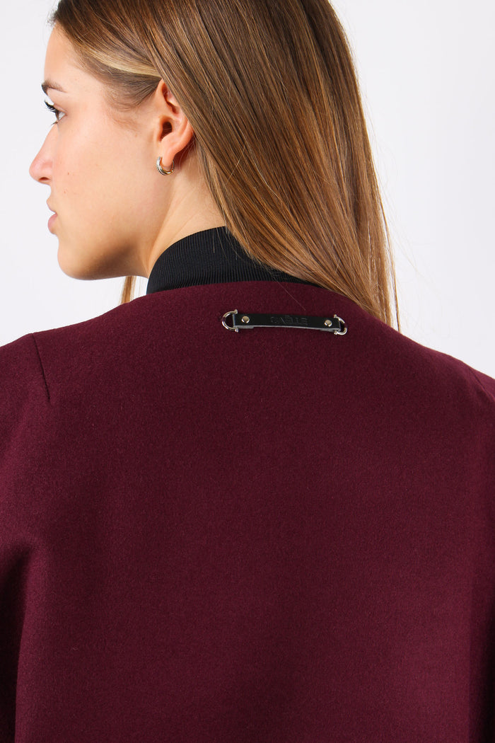 Bomber Panno Manica Nylon Mosto-10