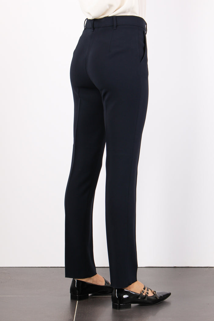 Jerta Pantalone Sigaretta Blue Navy-5