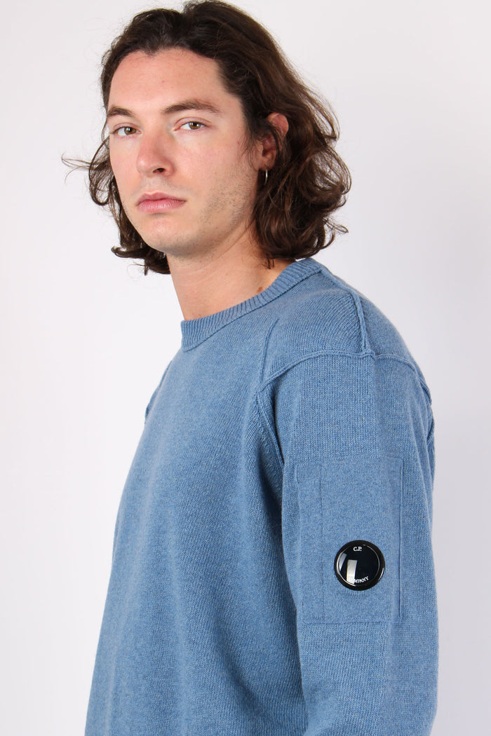 Maglia Girocollo Lambswool Flint Stone-6