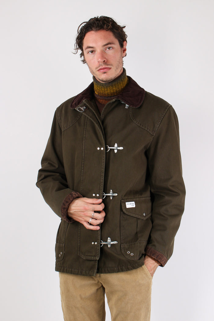 Cappotto 4 Ganci Canvas Militare-11