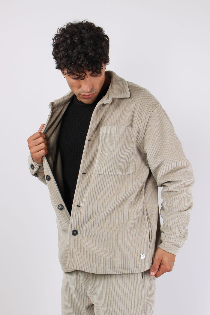 Giacca Veluto Tasca Deserto-7