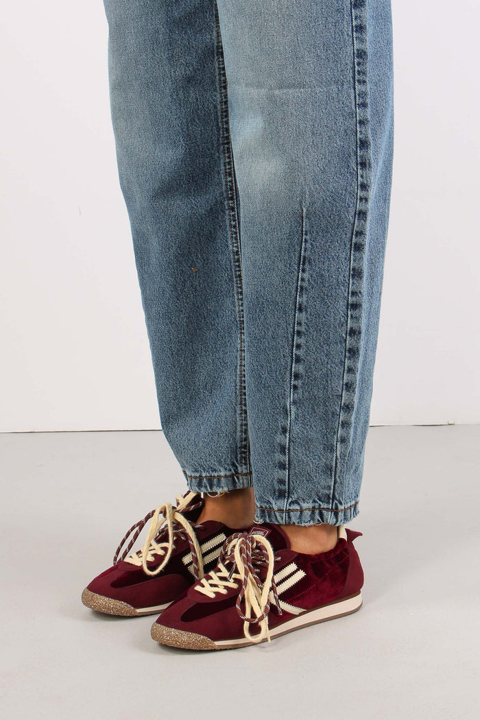 Denim Barrel Effetto Marmorizz Denim Medio-7