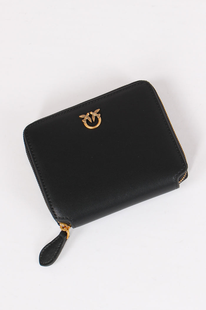 Taylorportafoglio Zip Piccol Nero/antique Gold-5