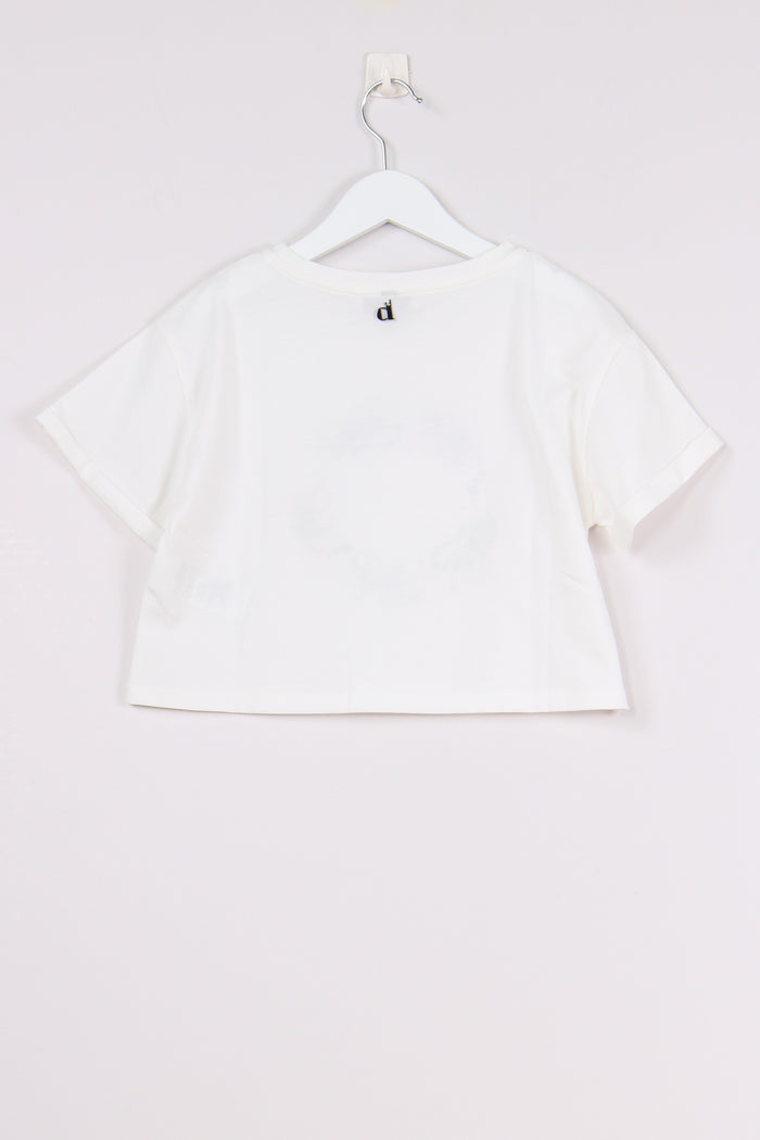 T-shirt Stampa Tigre Off White-3