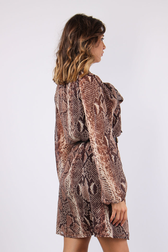 Abito Laccetto Collo Stampa Pi Moro-6