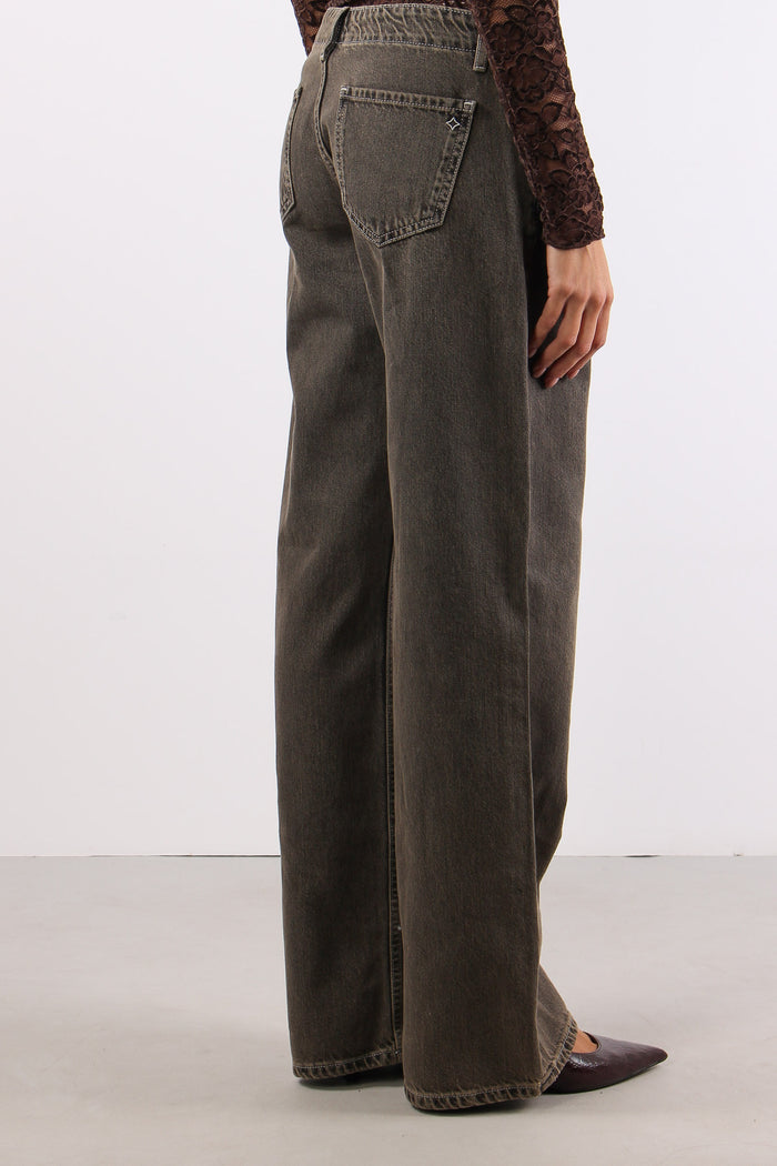Denim Vita Bassa Gamba Regular Moro-6