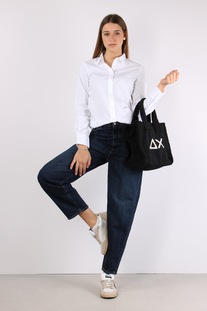 Camicia Slim Cotone Bianco