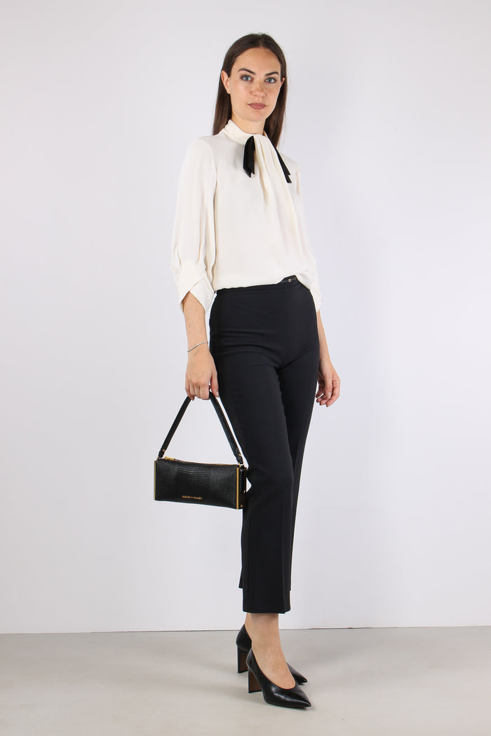 Pantalone Trombetta Nero-7
