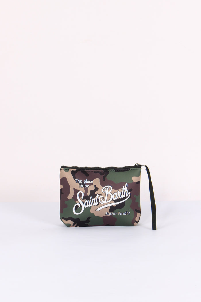 Aline Pochette Camouflage Verde-3