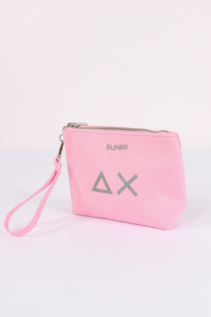 Mini Pochette Canvas Fuxia-4