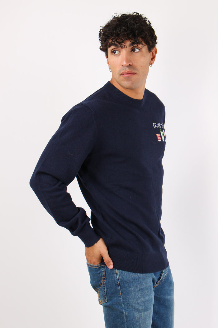 Girocollo Grand Slam Blu-5