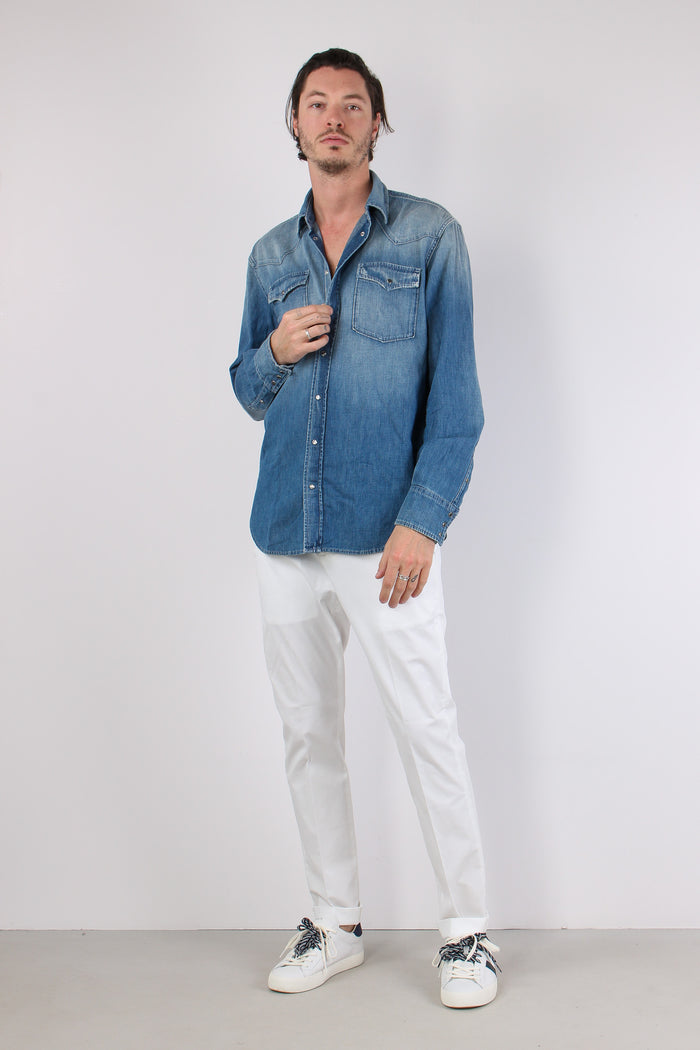 Camicia Denim Denim Medio-2