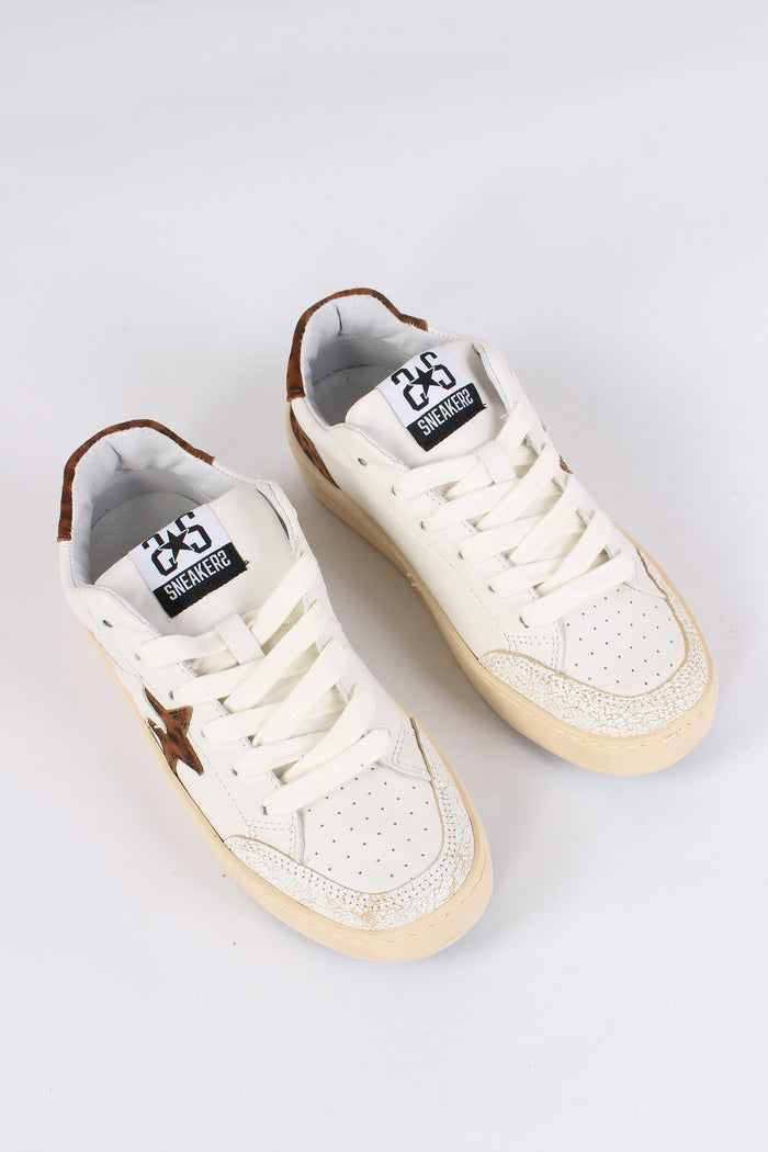 Sneakers New Star Animalier Bianco/leopard-9