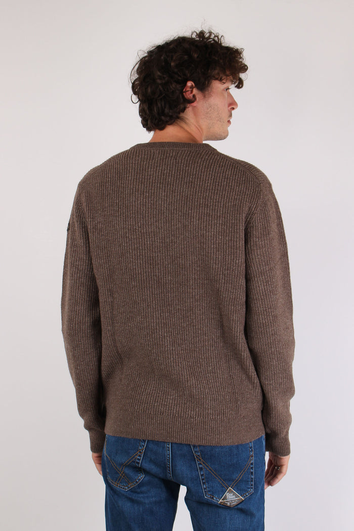 Maglia Girocollo Tortora-5