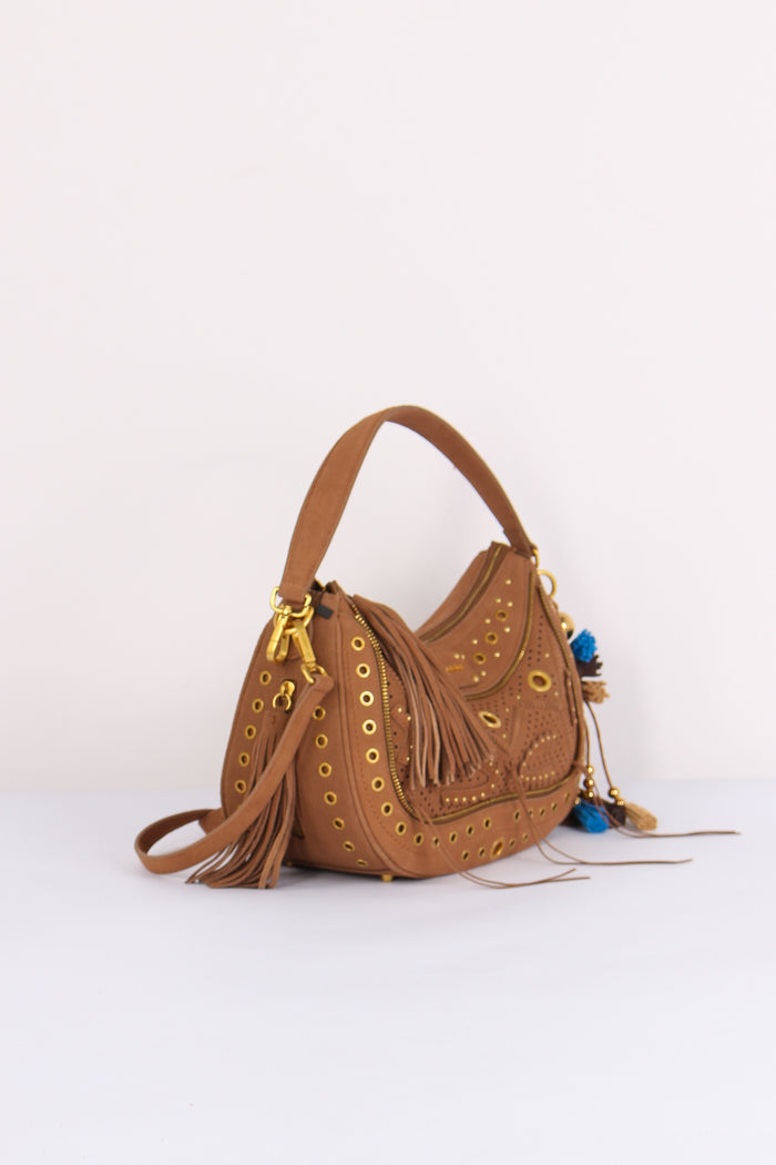 Mezzaluna Suede Jungle Cuoio-7