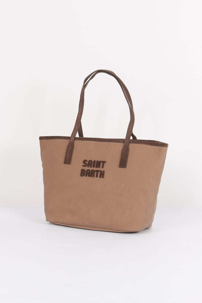 Borsa City Media Ricamo Logo Nut-2