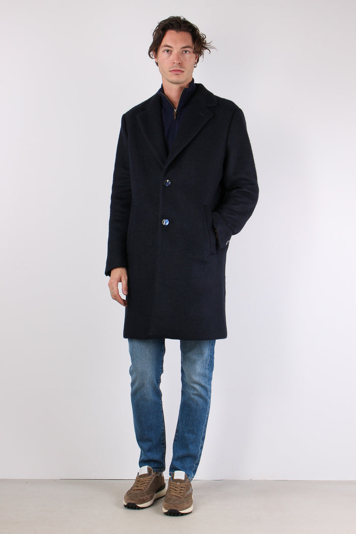 Bomber Cappotto Blu-4