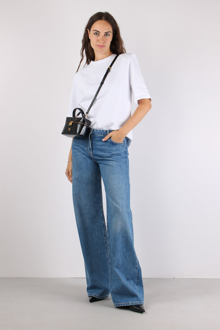T-shirt Spalline Bianco-3