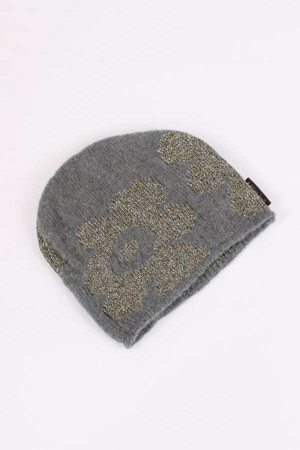 Cuffia Lurex Grigio Scuro-2