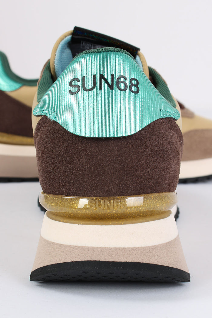 Sneaker Stargirl Glitter Logo Beige-8