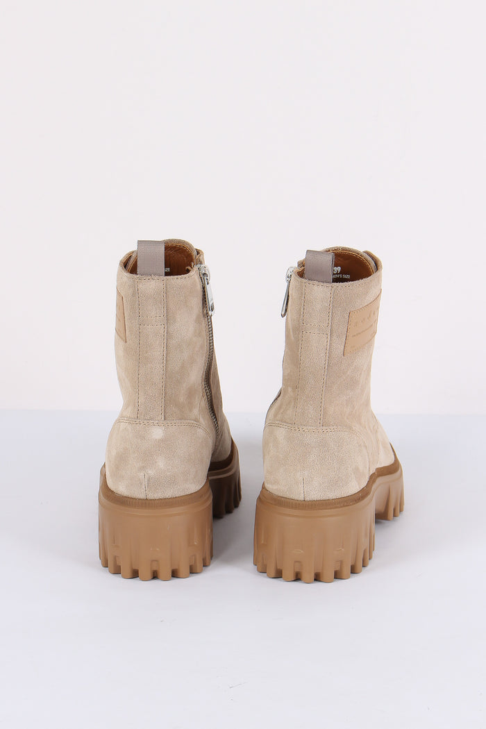 Tronchetto H700 Suede Cammello-3