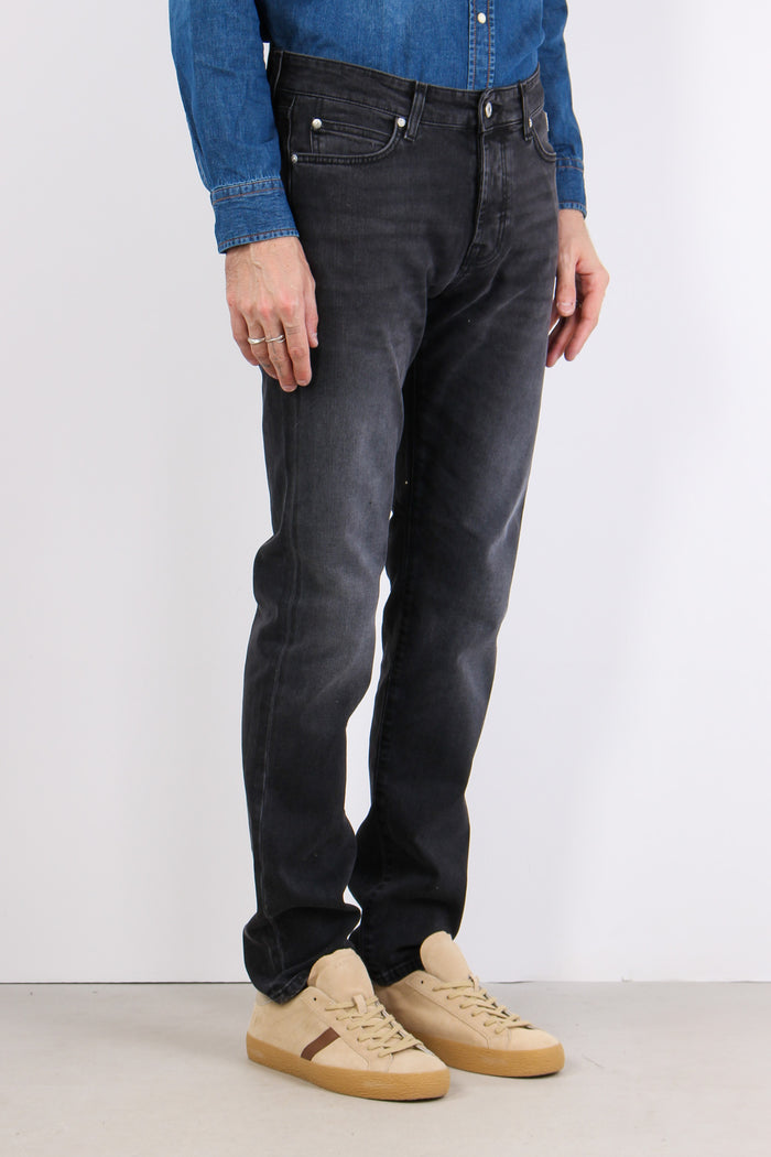 Denim Slim Fit Denim Black-3