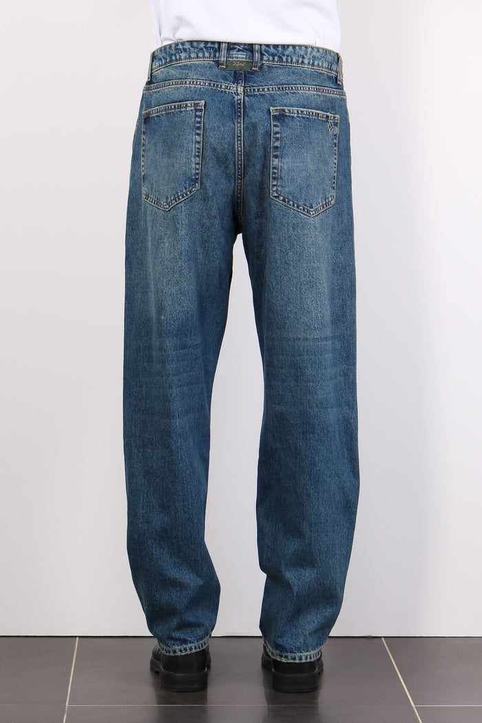 Denim Wide Fit Denim Scuro-3