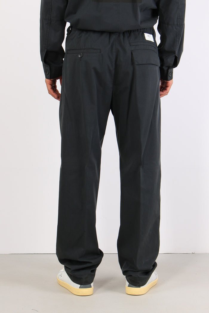 Canoa Pantalone Laccio Nero-5