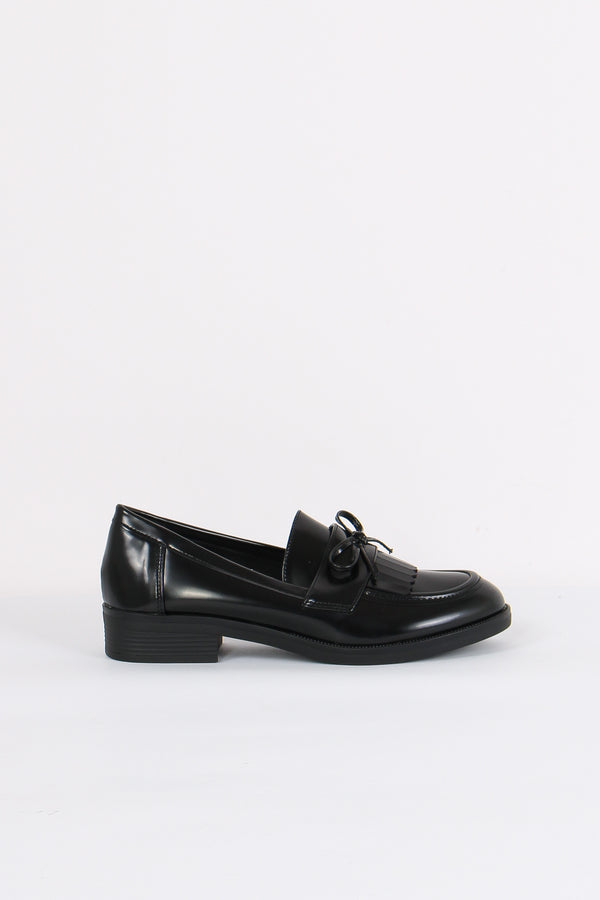 Mocassino Lucido Nappine Black