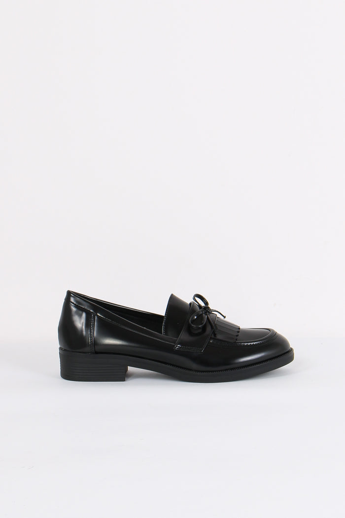 Mocassino Lucido Nappine Black