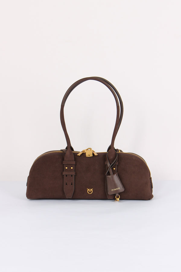 Bowling Big Bag Suede Marrone/castano