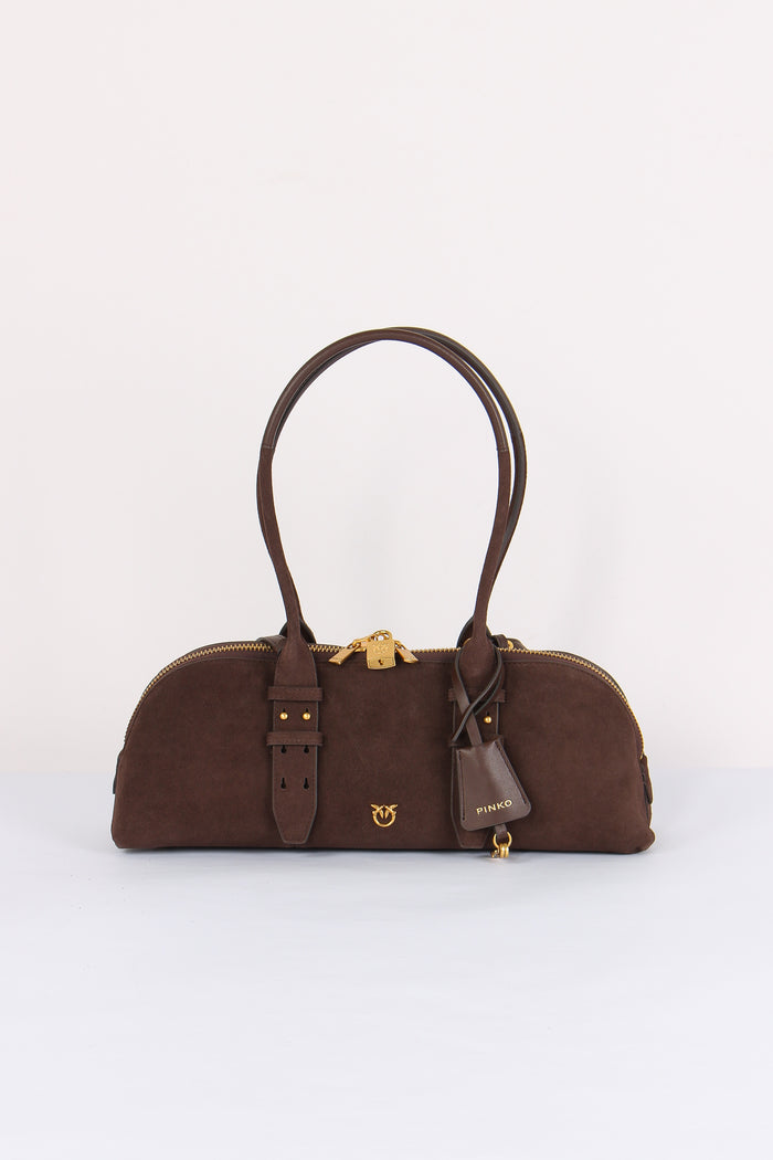 Bowling Big Bag Suede Marrone/castano