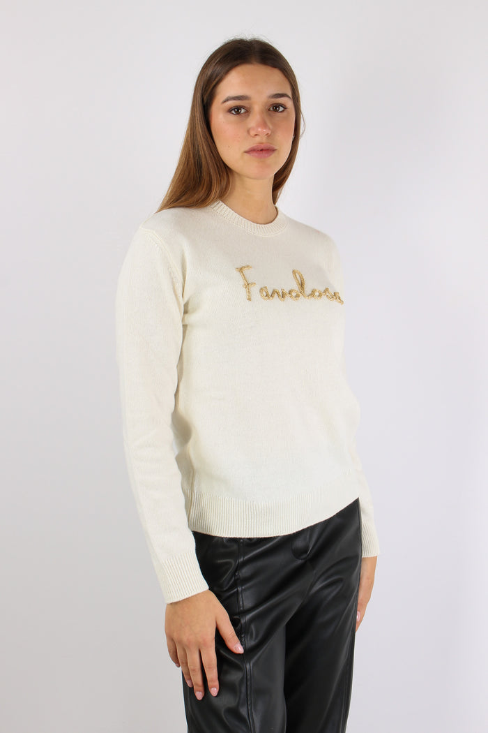 Girocollo Favolosa Panna-7