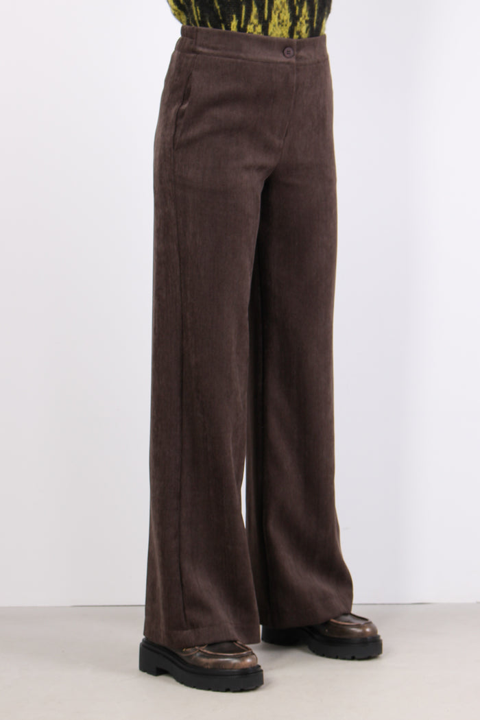 Pantalone Palazzo Velluto Resc Moro-6
