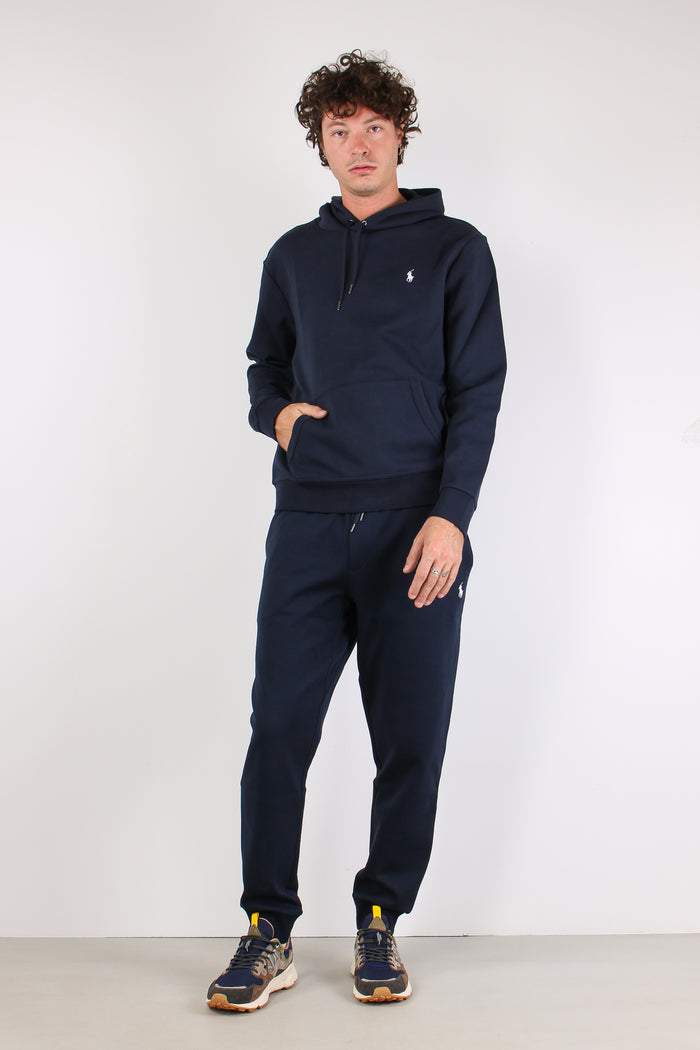 Felpa Cappuccio Tasca Aviator Navy-4