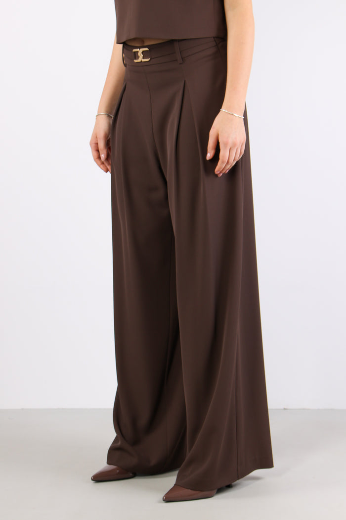 Rojer Pantalone Fluido Pences Chocolate-5