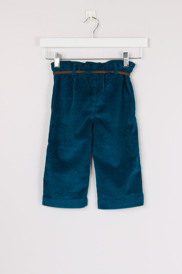 Pantalone Velluto Stretch Winter Turq-2