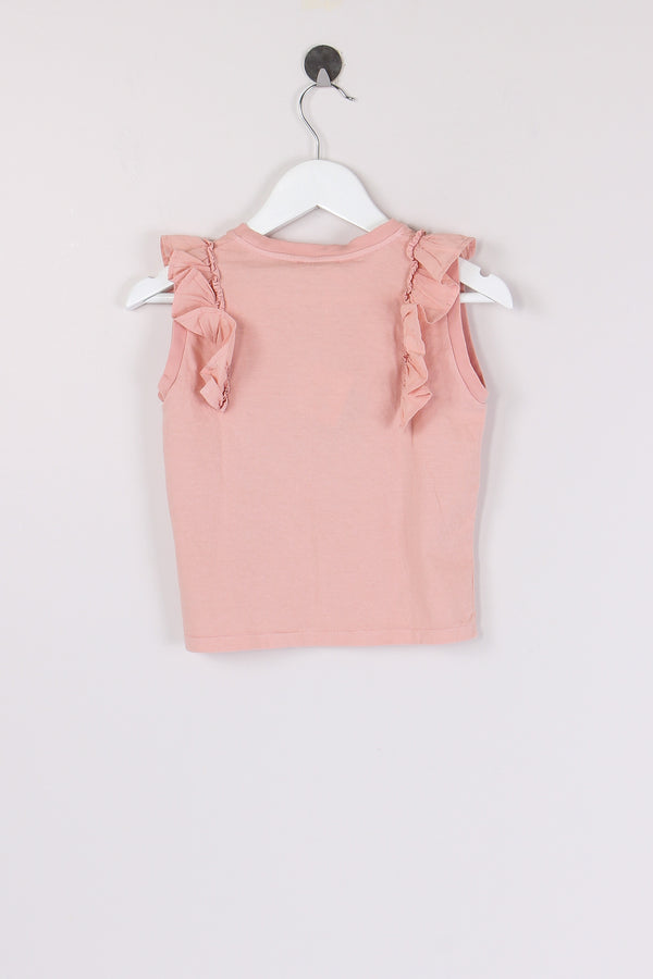 T-shirt Frappa Spalla Light Rose-2