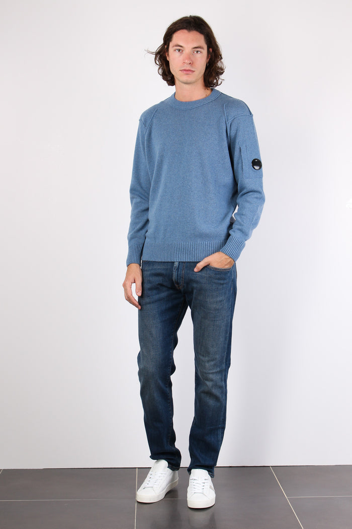 Maglia Girocollo Lambswool Flint Stone-4