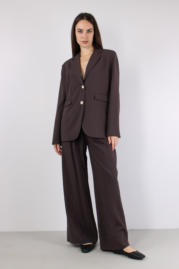 Giacca Riga Colletto Malva-5