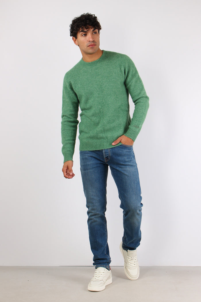 Girocollo Misto Alpaca Sage-2