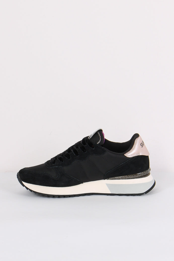 Sneaker Stargirl Glitter Logo Nero-8