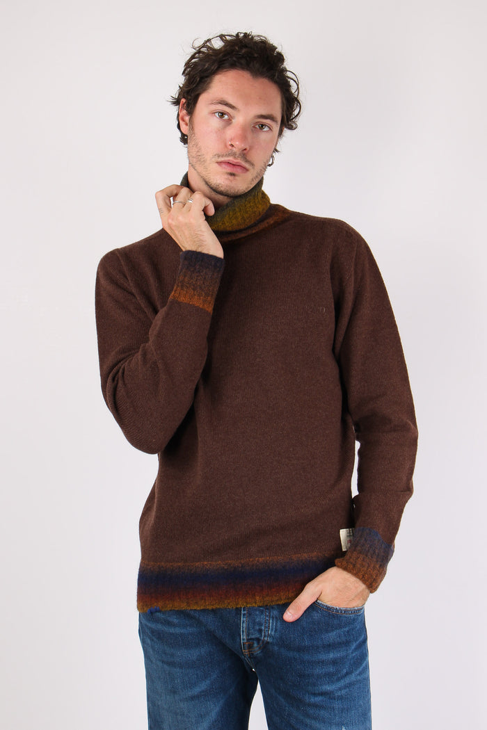 Collo Alto Polsino Sfumato Moro-3