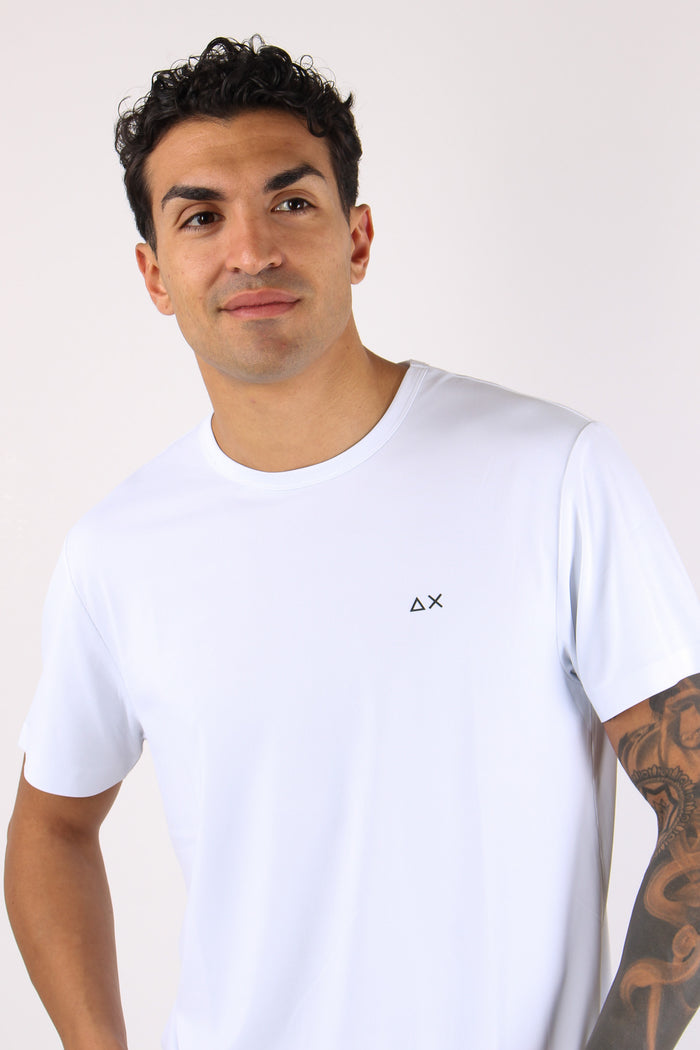 T-shirt Piquet Tecnica Bianco-7