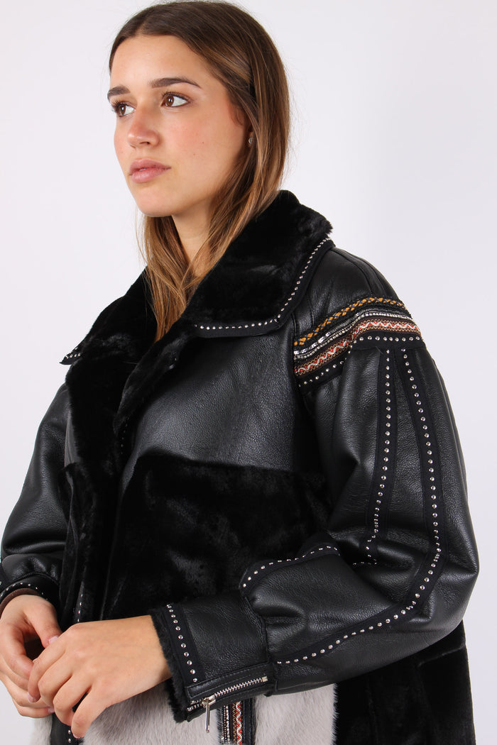 Ecomontone Inserto Borchie Black-4